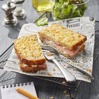 Croque monsieur gratiné