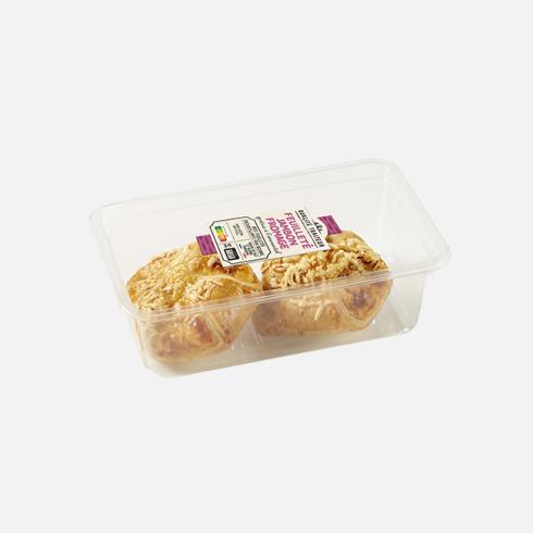 Feuilleté au jambon et fromage